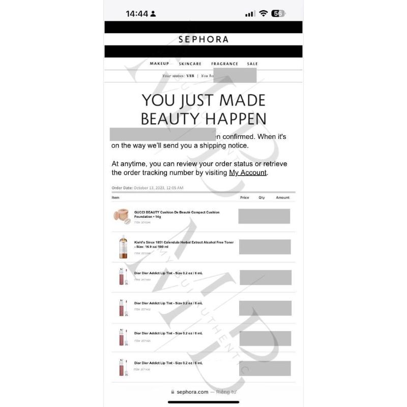 Phấn Nước Gucci Beauty Cushion De Beaute Foundation SPF22 14g