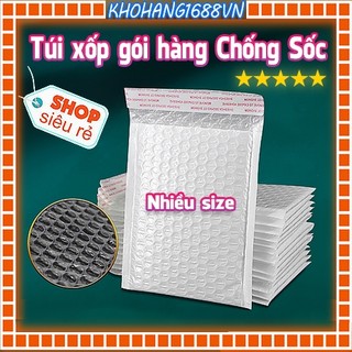 Combo 50 Túi xốp gói hàng chống sốc, có bóng khí đóng gói hàng hóa an toàn, tiện lợi, nhiều size