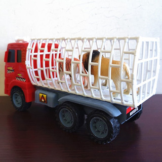 Xe chở thú 2 con đồ chơi cho bé
