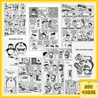  combo 100 giấy dán tường anime Doraemon manga wall  tranh dán tường  poster 