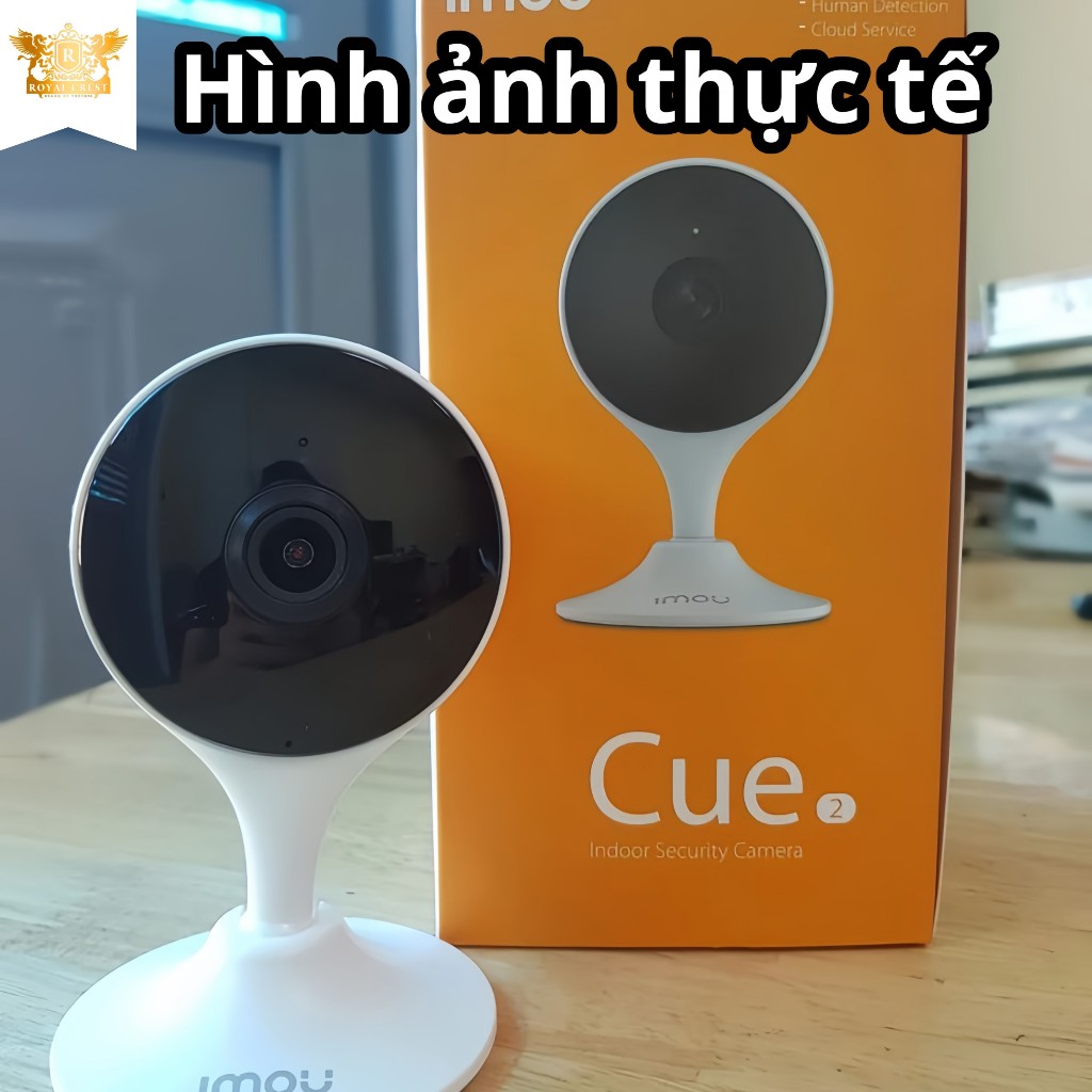 Camera wifi trong nhà C22EP Cue 2M Full HD ,quan sát rộng thông minh, Camera wifi imou Royal