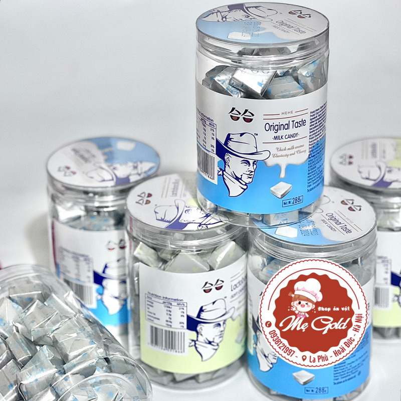 Kẹo dẻo Hehe Foods, kẹo sữa chua ông già cao bồi