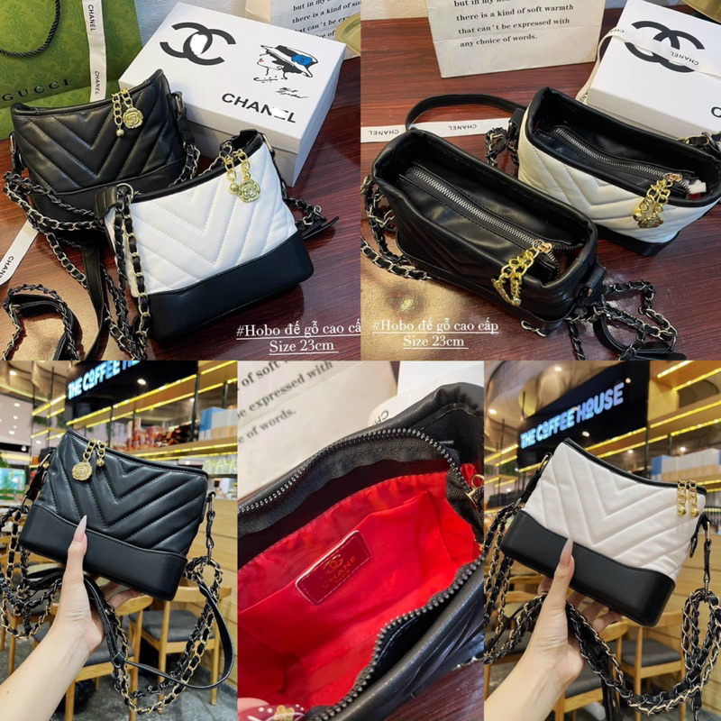 Túi chen nồ dáng hobo hàng đẹp đế đúc size22