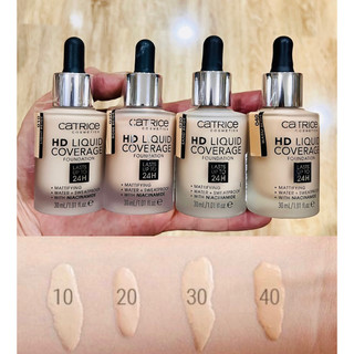 Kem nền  Catrice 𝐇𝐃 𝐋𝐢𝐪𝐮𝐢𝐝 𝐂𝐨𝐯𝐞𝐫𝐚𝐠𝐞 𝐅𝐨𝐮𝐧𝐝𝐚𝐭𝐢𝐨𝐧 𝟐𝟒𝐡