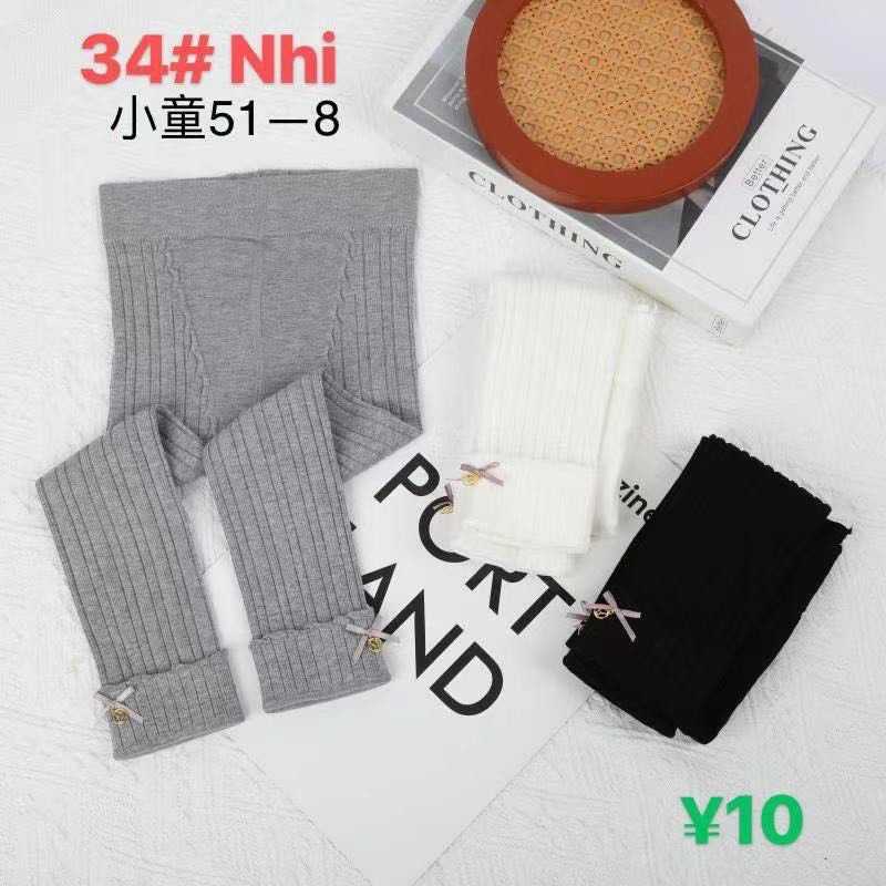 Quần Tất len ko bàn hàng Quảng Châu cho bé size nhỡ