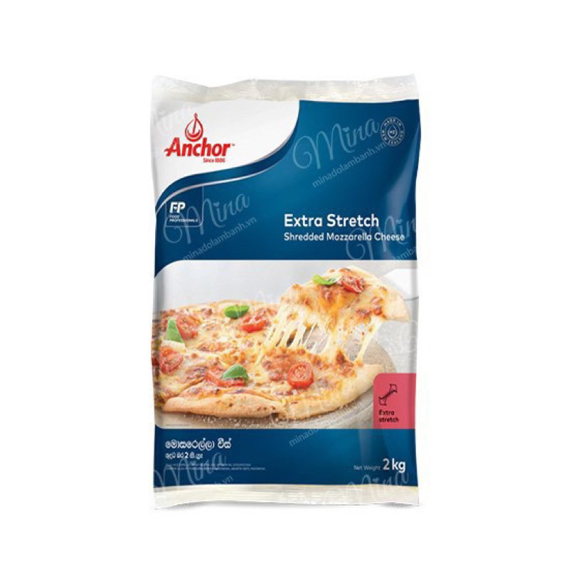 Phô mai Bào Mozzarella ANCHOR - [Chỉ ship Hoả Tốc Hà Nội]
