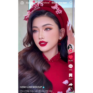 Son đỏ thuần Neecara 08