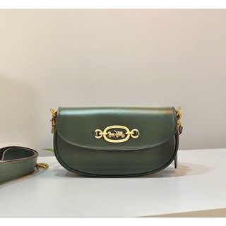 TÚI C0ACH Harley Shoulder Bag,DA THẬT SIÊU ĐẸP.