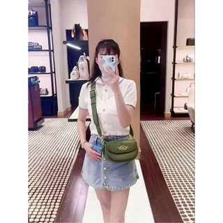 TÚI C0ACH Harley Shoulder Bag,DA THẬT SIÊU ĐẸP.