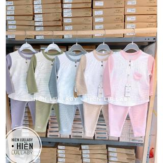 Bộ dài tay nỉ len Hrnee cho bé trai, bé gái