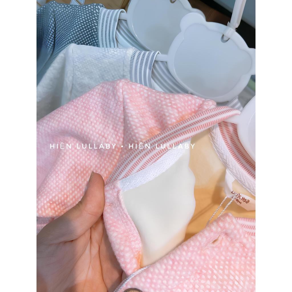 Áo khoác lót lông bomber bé trai bé gái 1-4 tuổi