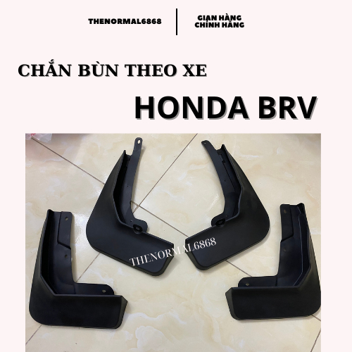 Chắn bùn Honda BRV 2023 nhựa dẻo ABS cao cấp chống bùn đất sỏi đá