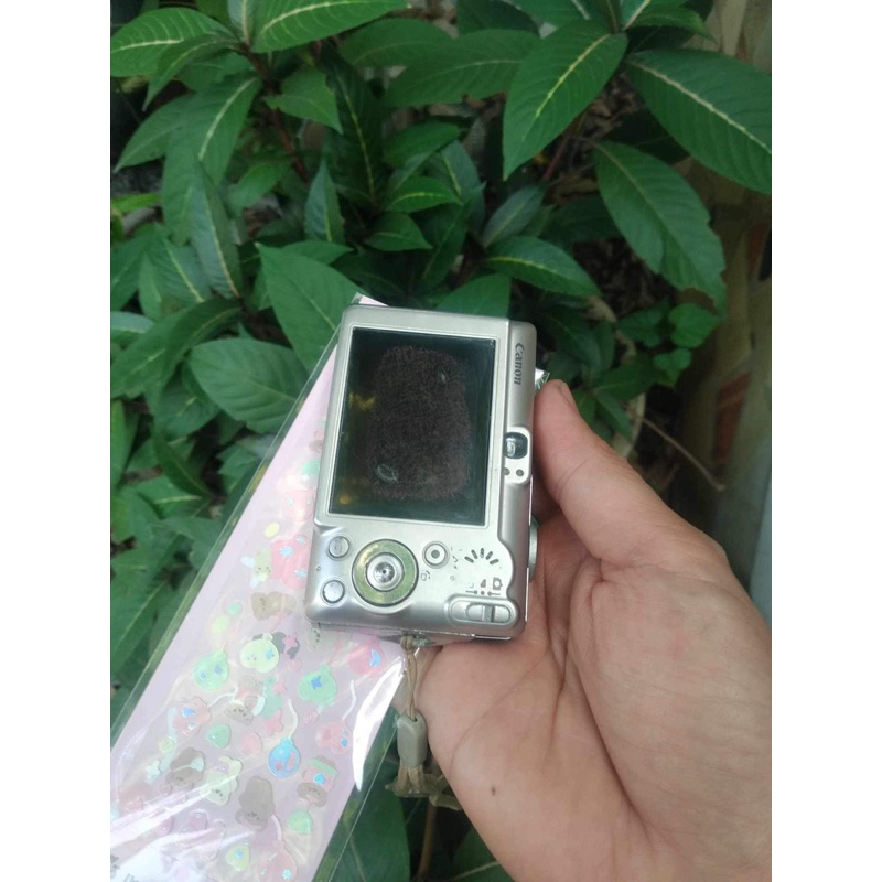 Máy ảnh Canon Digital 70 màu ảnh ám vàng nhẹ Vintage