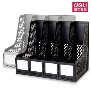 Khay Kệ dựng tài liệu văn phòng 4 ngăn Deli 9846