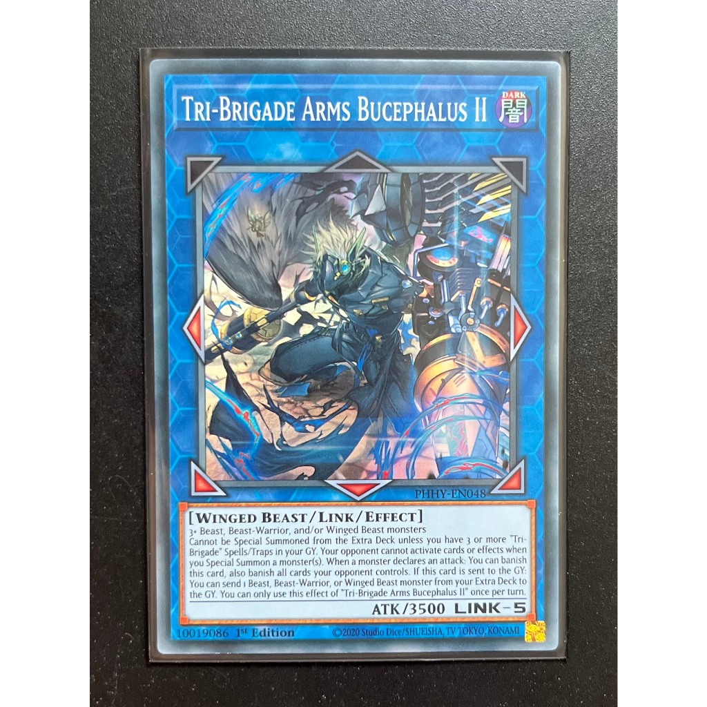-  - PHHY-EN048 - Tri-Brigade Arms Bucephalus II - Super Rare