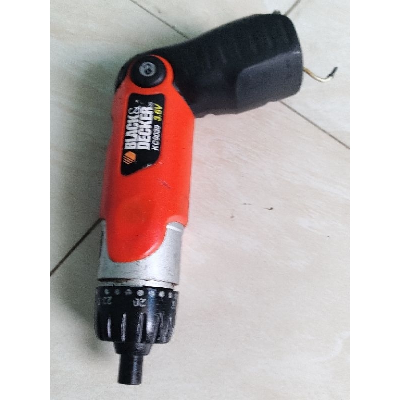 Thân máy vít gập mini blackdecker 3.6v