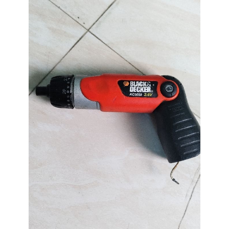 Thân máy vít gập mini blackdecker 3.6v