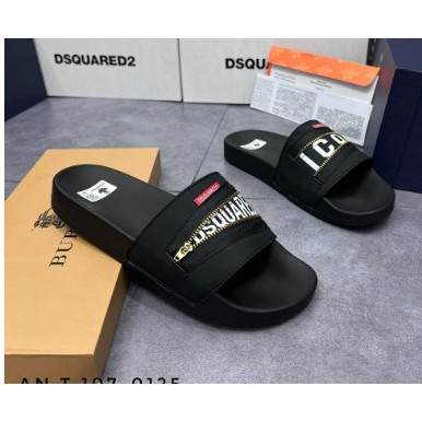 Dép Lê DSQ2 Khóa Ngang , DSQ2 khóa Zip ICON hàng nét chuẩn hot hhit 2023