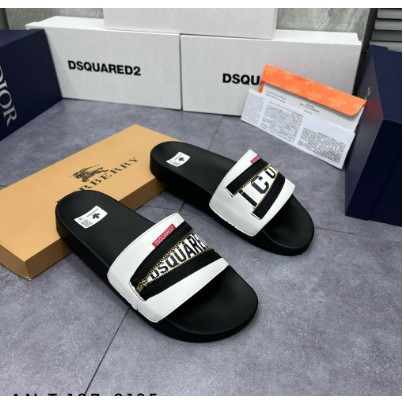 Dép Lê DSQ2 Khóa Ngang , DSQ2 khóa Zip ICON hàng nét chuẩn hot hhit 2023