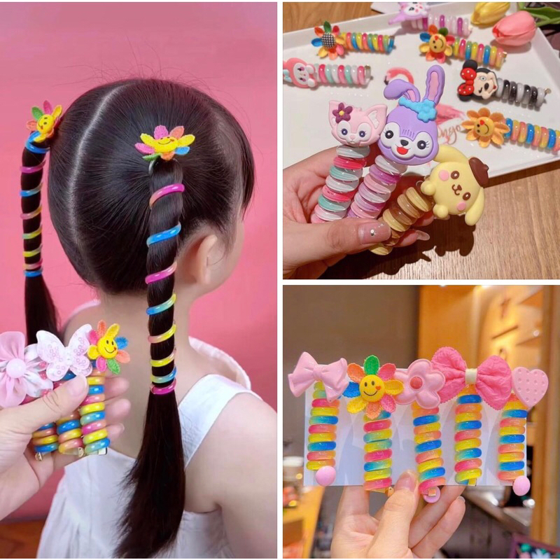 Dây xoắn tóc cho bé