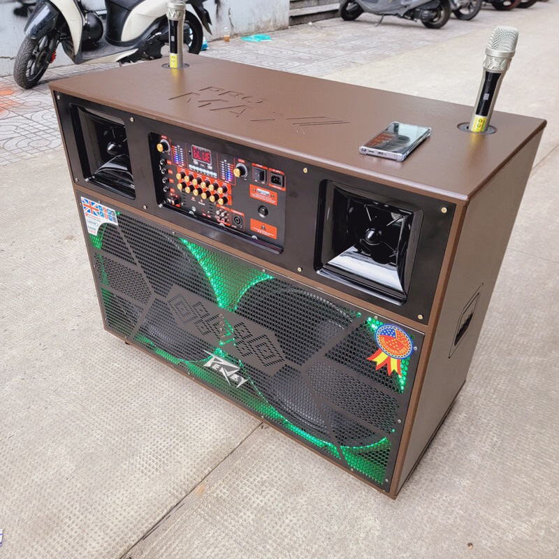 THÀNH PHẨM LOA 50 ĐÔI 2 BASS 2 TREBLE CÓ ĐÈN LED NHÁY THEO NHẠC CẤU HÌNH CAO