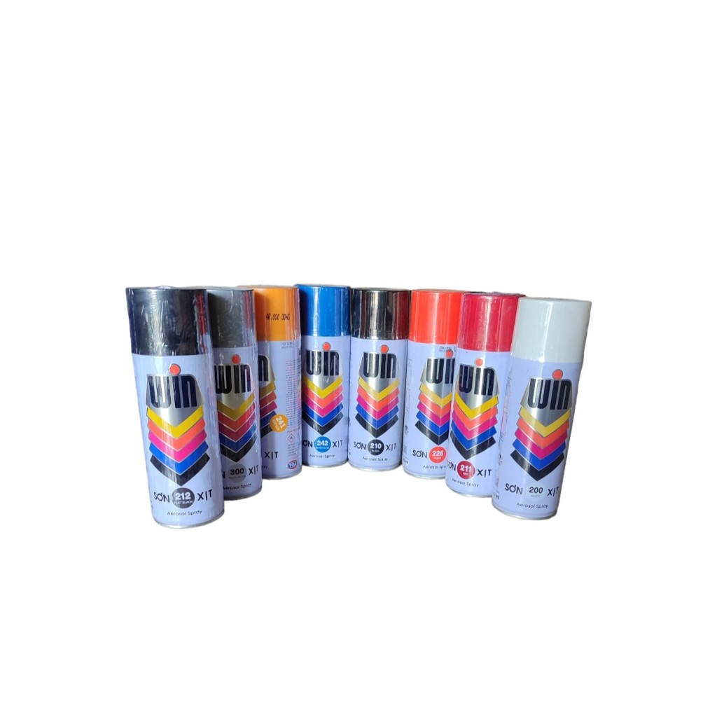 SƠN XỊT WIN CAO CẤP CHÍNH HÃNG (400ML/CHAI)