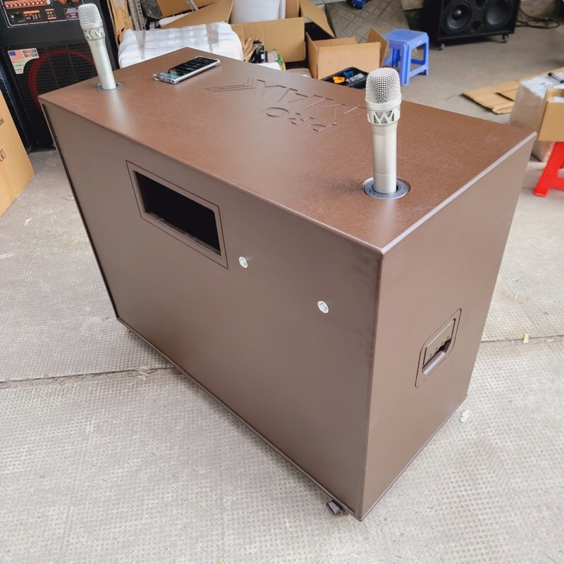 THÀNH PHẨM LOA 50 ĐÔI 2 BASS 2 TREBLE CÓ ĐÈN LED NHÁY THEO NHẠC CẤU HÌNH CAO