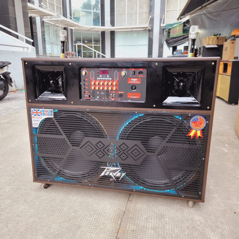 THÀNH PHẨM LOA 50 ĐÔI 2 BASS 2 TREBLE CÓ ĐÈN LED NHÁY THEO NHẠC CẤU HÌNH CAO