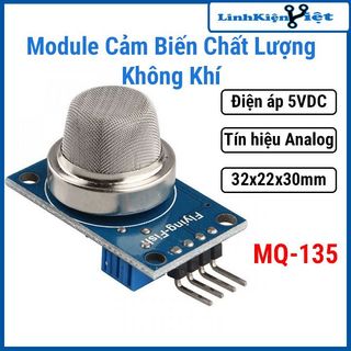 Module cảm biến chất lương không khí MQ-135  5VDC cổng tín hiệu Analog
