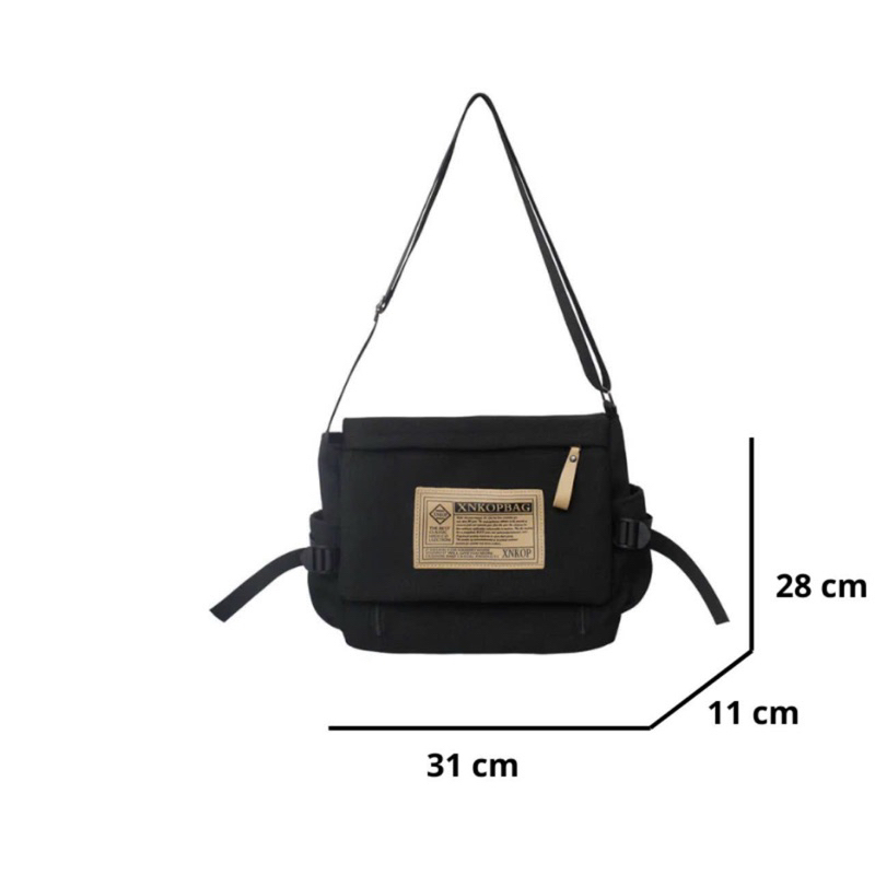 Túi Đeo Chéo XNKOPBAG Vải Canvas Xịn Xò Phong Cách Nhật Bản