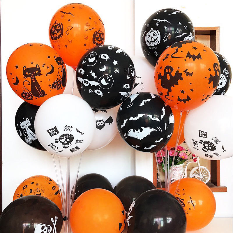 Sét 10 Bóng bay Halloween