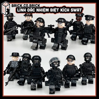 Lính Đặc Nhiệm Biệt Kích SWAT Combo Đồ Chơi Lắp Ráp Binh Lính Hiện Đại Mô hình Quân đội Army Chiến đấu Đồ Chơi Giá Rẻ
