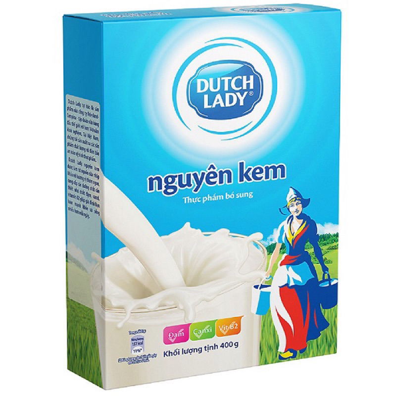 Hộp sữa bột dutch lady nguyên kem hà lan 400g