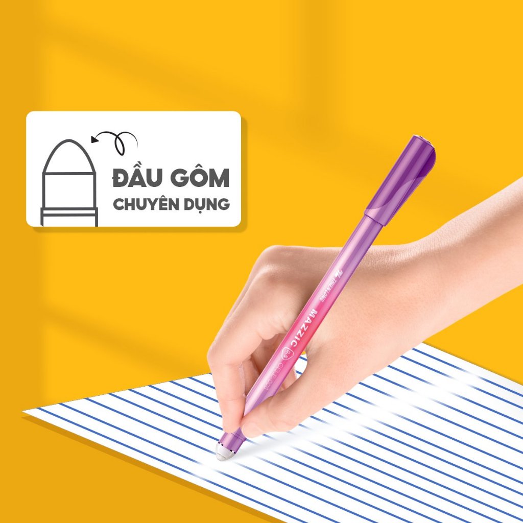 Bút Gel Bút Nước Xóa Được GelE006 Ngòi 0.5mm Thiên Long - Camshop