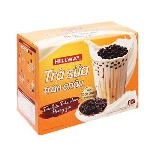 Hộp trà sữa trân châu hoà tan - hillway 260g- vị truyền thống