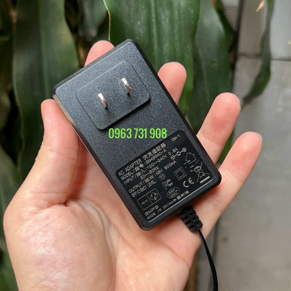 Adapter nguồn 48v 750mA/800mA dùng cho wifi Aruba