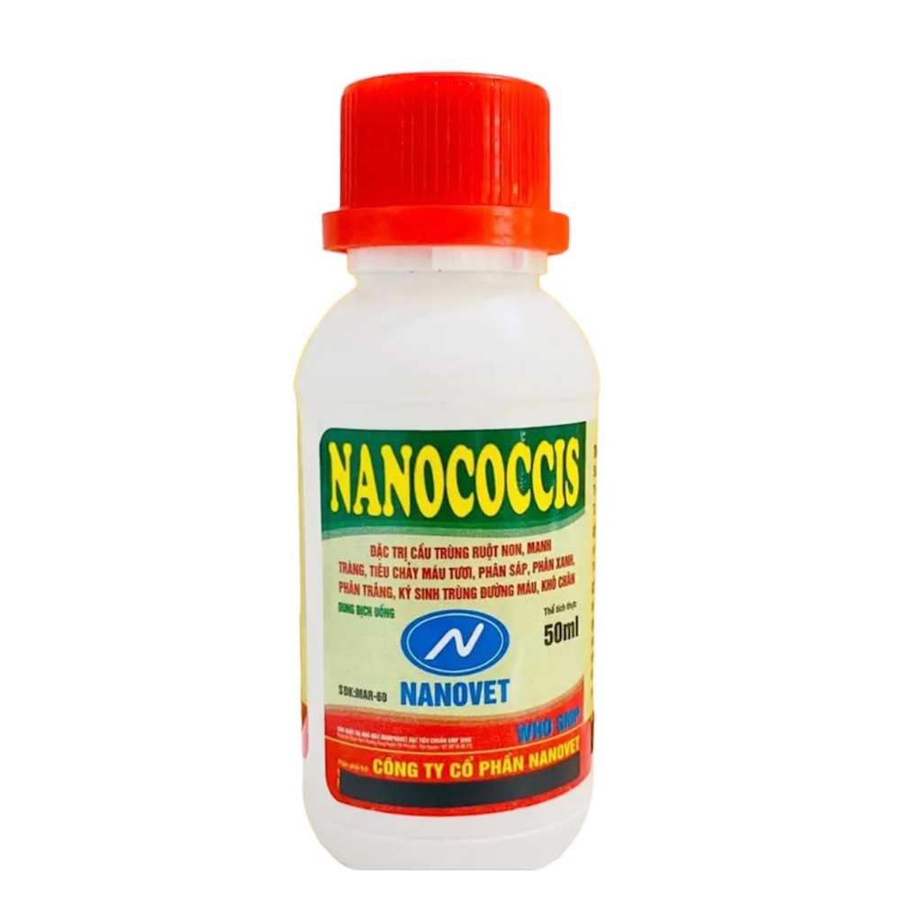 Nanococcis - cầu trùng trên gà con 50ml