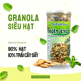 Granola siêu hạt siêu macca không yến mạch