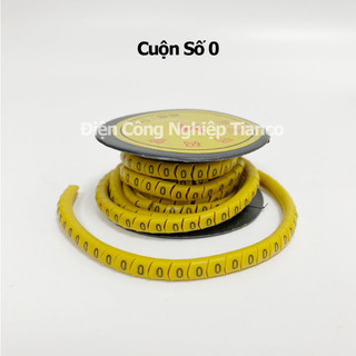 Cuộn số đánh dấu dây điện từ 0-9