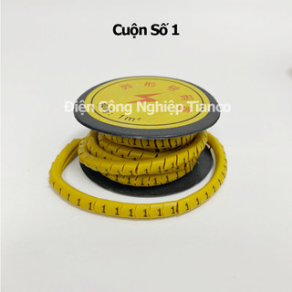 Cuộn số đánh dấu dây điện từ 0-9
