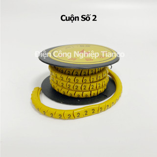 Cuộn số đánh dấu dây điện từ 0-9