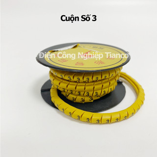 Cuộn số đánh dấu dây điện từ 0-9