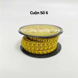 Cuộn số đánh dấu dây điện từ 0-9