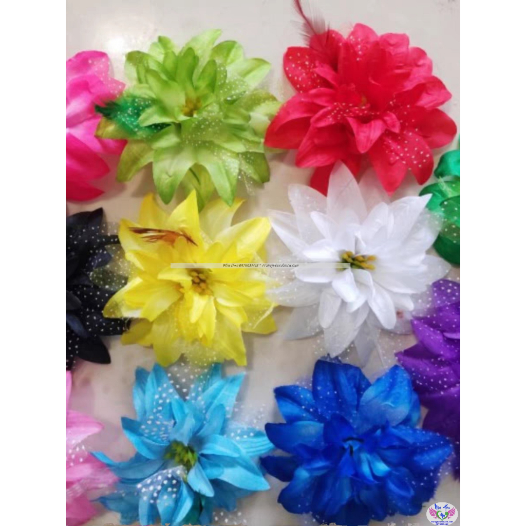 Hoa cài đầu cho bé múa hát văn nghệ loại đẹp