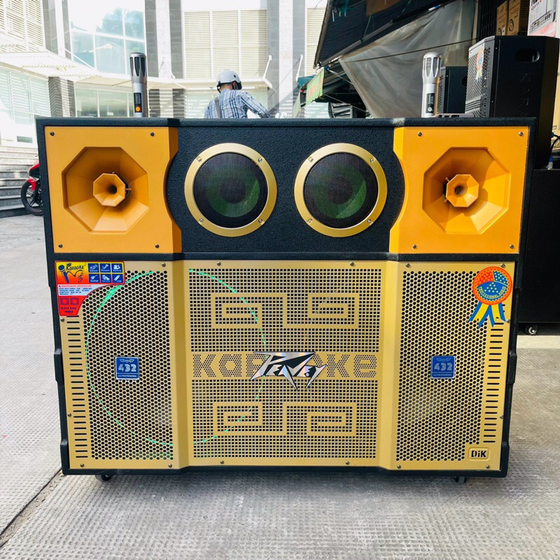 THÀNH PHẨM LOA KÉO 40 3WAY 2 BASS40 2 TRUNG 16 2 TREBLE  MẠCH ĐỘ CẤU HÌNH  FULL NEO CÓ LED THEO NHẠC