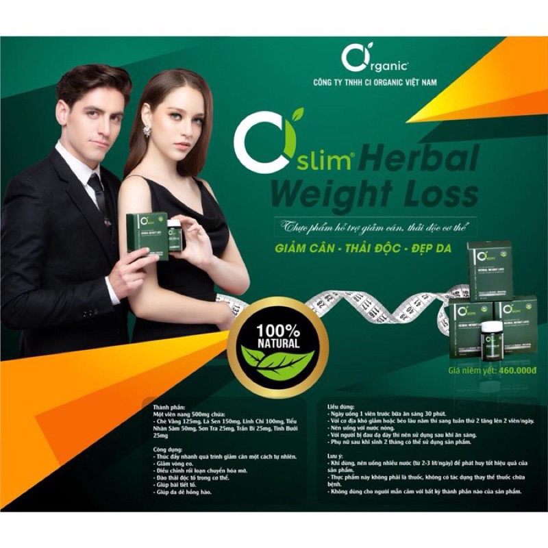Giảm cân thảo mộc CI SLIM