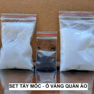 Bột Tẩy Trắng, Tẩy Mốc Quần Áo Màu và Áo Trắng Dân Gian, Không Hại Da Tay