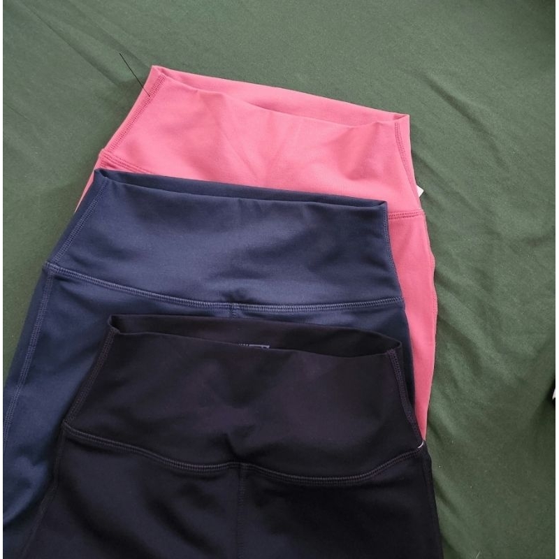 Quần tập legging STL xuất Hàn xịn, màu hồng/xanh navy/đen