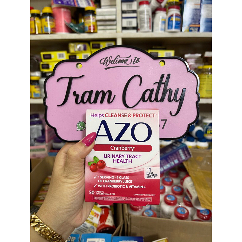 azo đỏ giảm vi êm tiết niệu