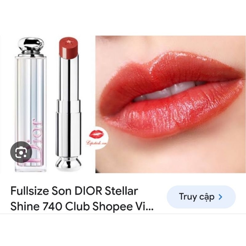 Son dưỡng có màu Dior Stellar Halo Shine